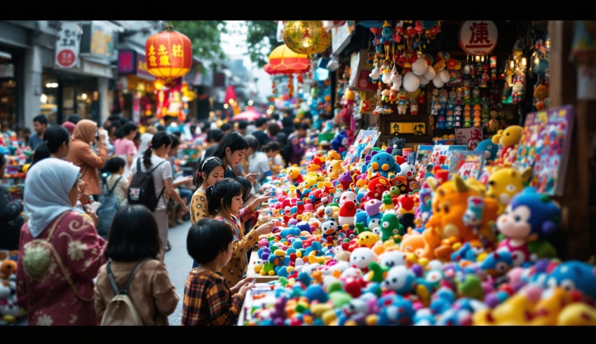 En Chine, la fr&eacute;n&eacute;sie autour du Labubu dynamise le secteur du jouet