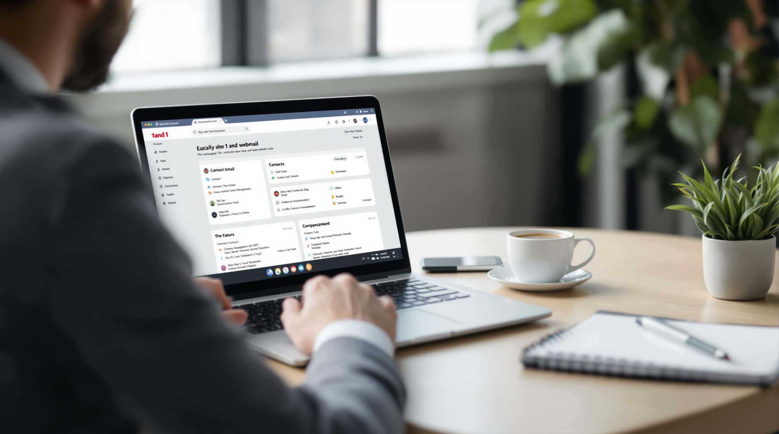 1and1 webmail : 1and1 webmail d&eacute;taille les nouvelles fonctionnalit&eacute;s de sa messagerie professionnelle