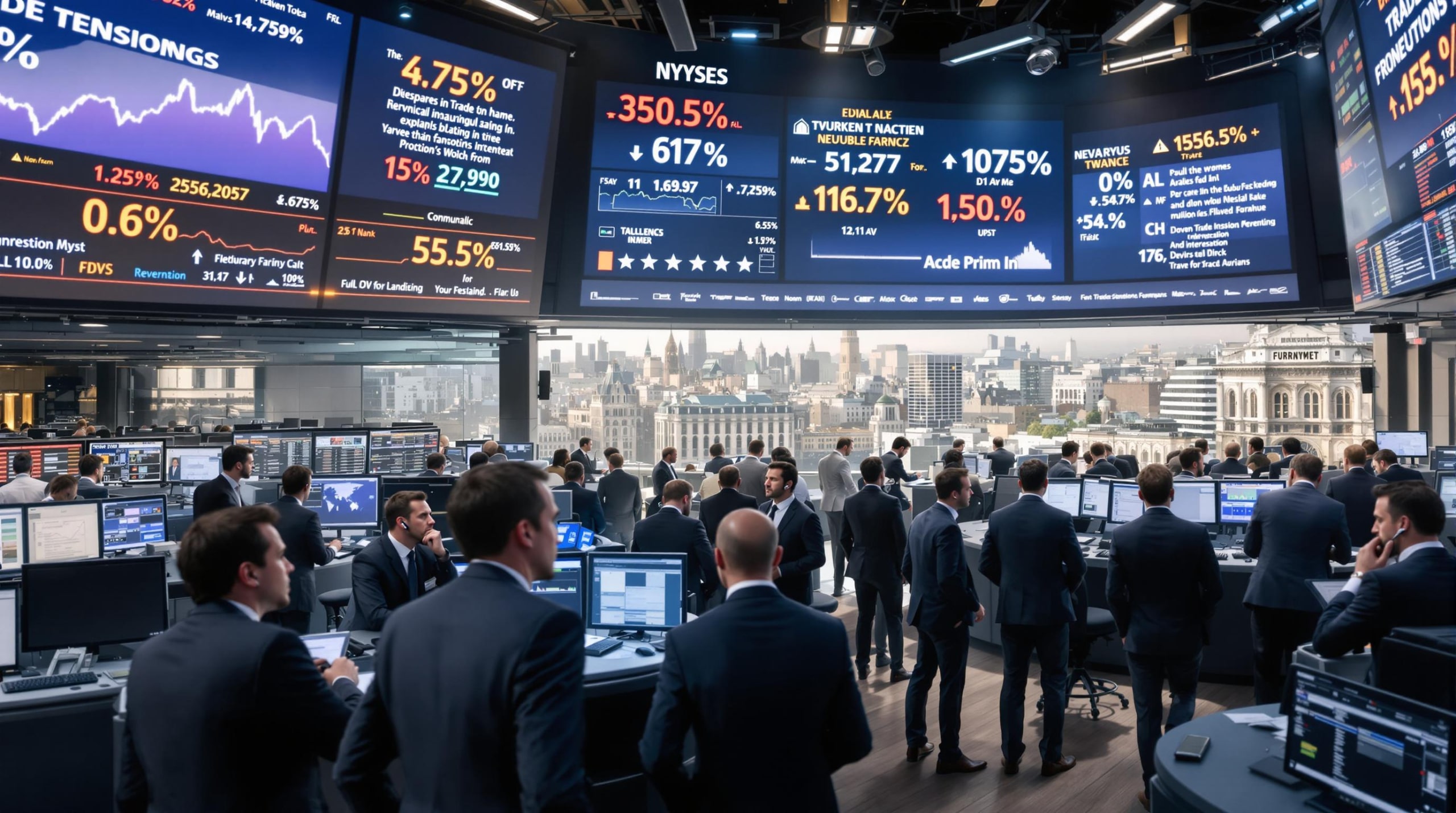 Apr&egrave;s l’offensive de Trump sur l’Europe, les march&eacute;s financiers peuvent-ils encore rester sereins ?