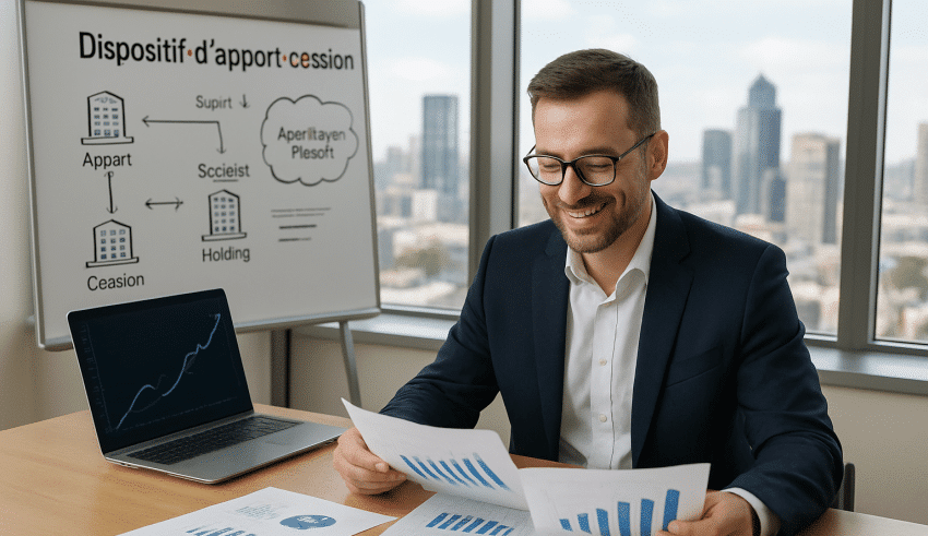 Dispositif apport-cession : avantages fiscaux pour les chefs d’entreprise