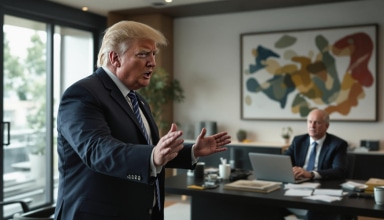 dans un contexte économique tendu, donald trump appelle au départ de jerome powell, président de la fed, intensifiant ainsi la pression sur la banque centrale. découvrez les implications de cette déclaration et son impact sur la politique monétaire aux états-unis.