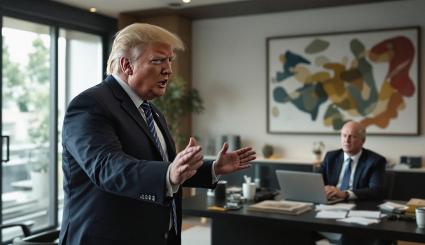 Donald Trump intensifie la pression sur Jerome Powell, le pr&eacute;sident de la Fed, en appelant &agrave; son d&eacute;part