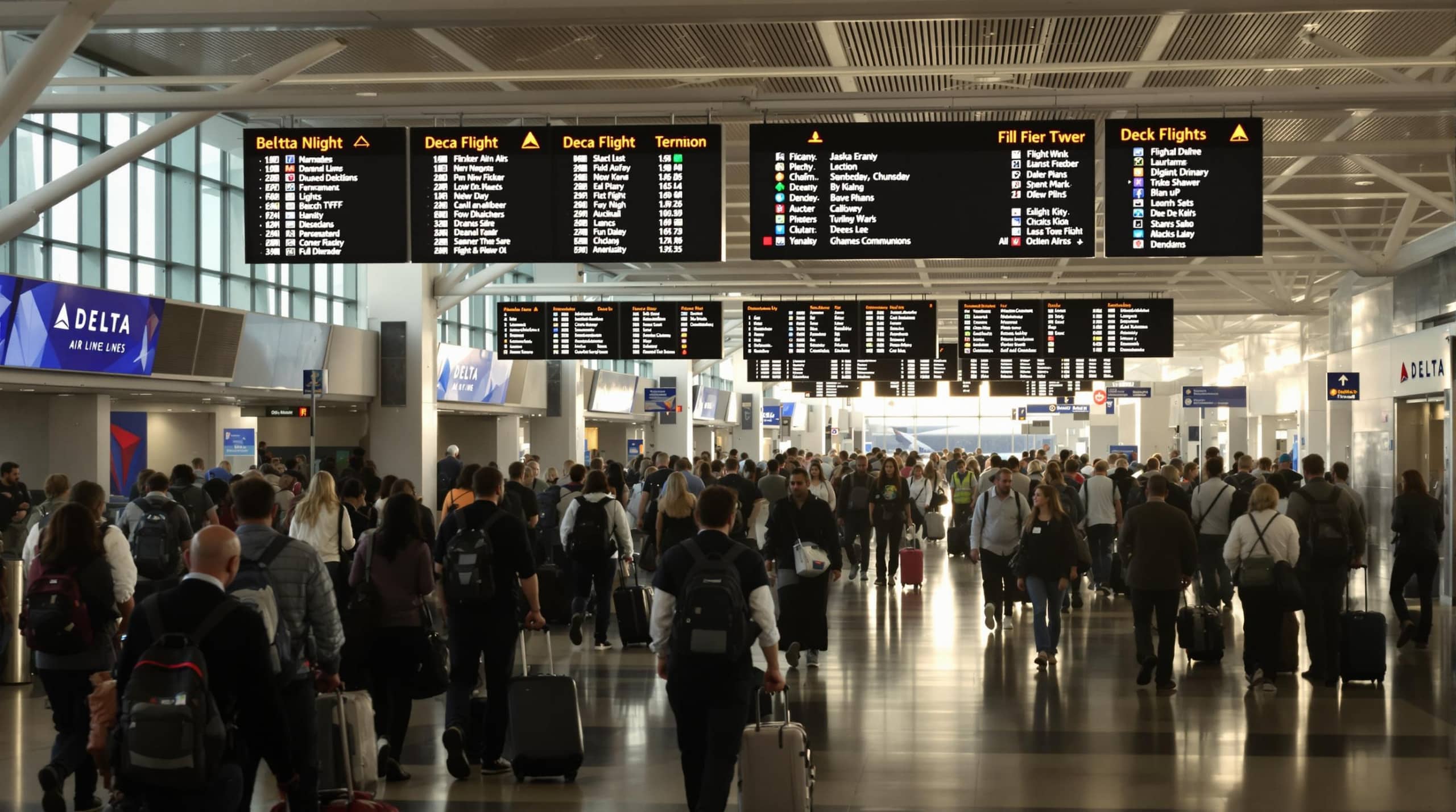 Guerre commerciale : le ciel s’&eacute;claircit pour Delta Air Lines, un regard d’Atlanta plein d’optimisme