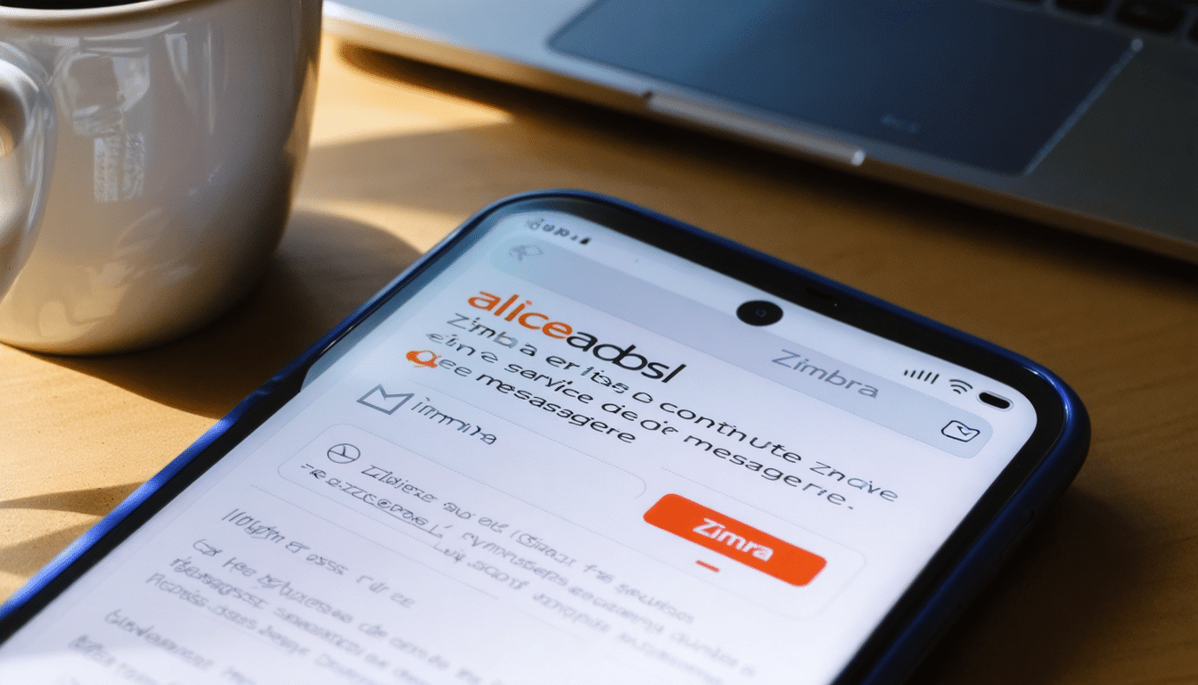 AliceADSL Zimbra et la continuit&eacute; des services de messagerie
