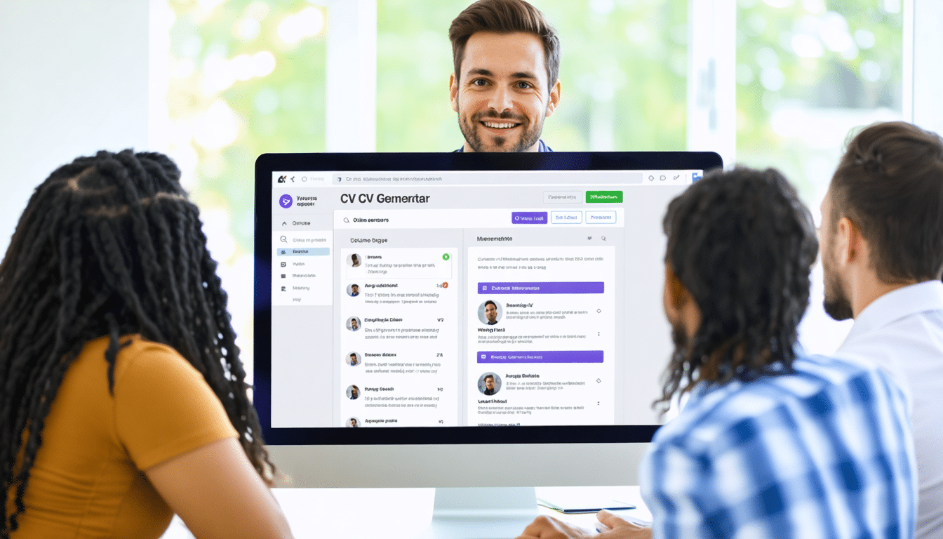 Cv Designer d&eacute;taille le g&eacute;n&eacute;rateur de CV en ligne pour chercheurs d&rsquo;emploi