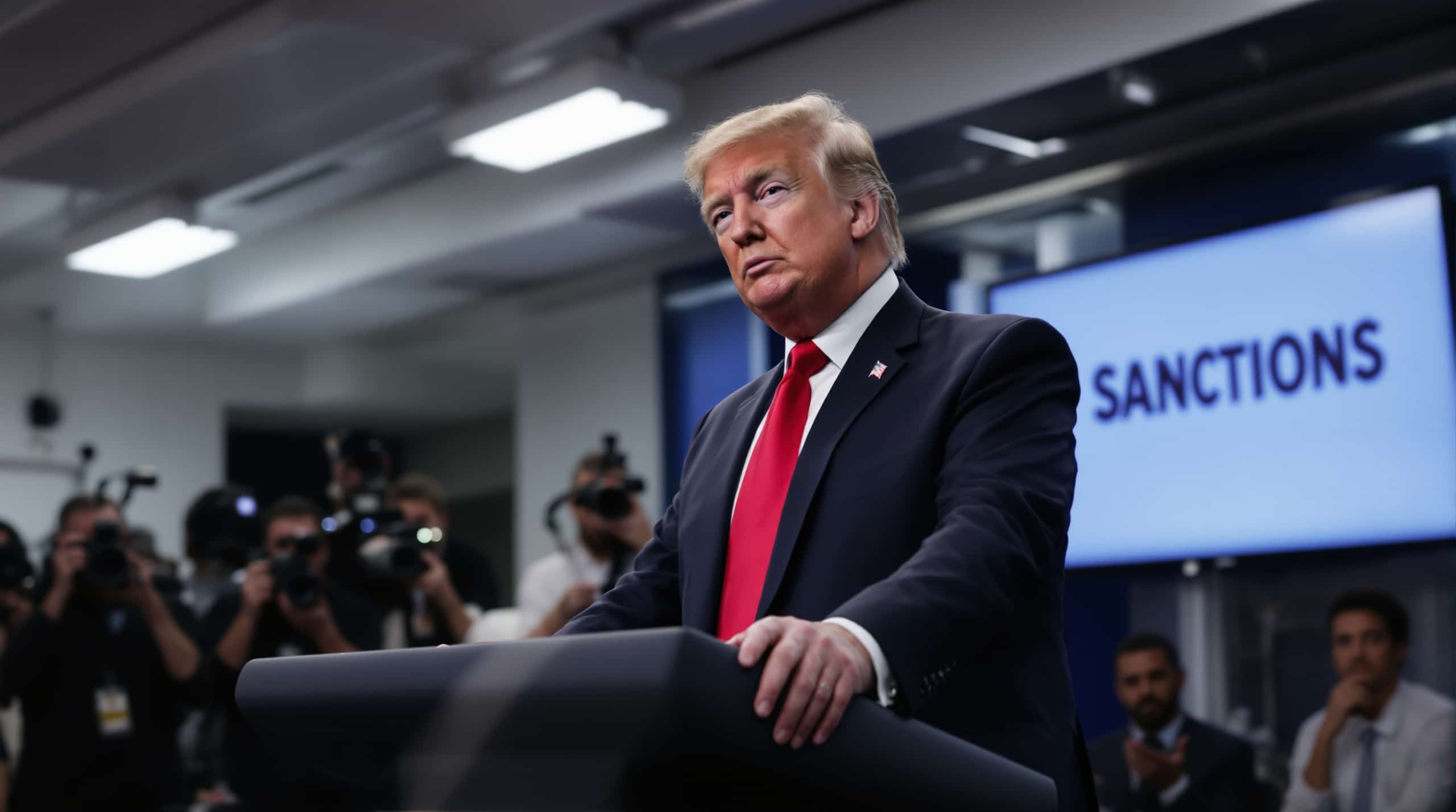 Donald Trump avertit : des sanctions &agrave; l’encontre des nations taxant les g&eacute;ants de la tech