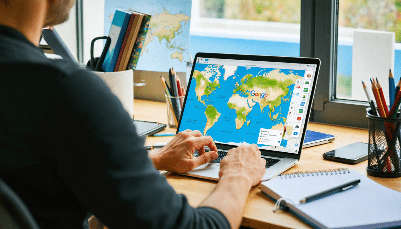 Google My Maps et les applications dans la cartographie professionnelle