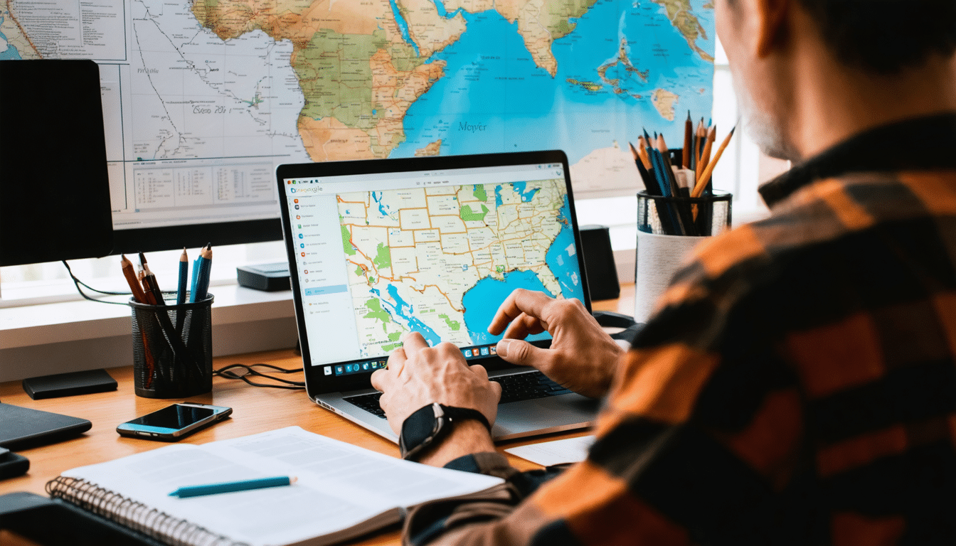 Google My Maps et les applications dans la cartographie professionnelle