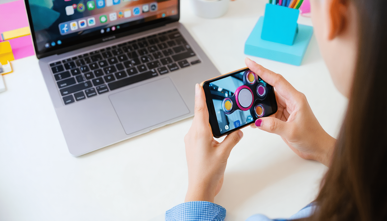 Spinner Google et l&rsquo;usage ludique dans les environnements num&eacute;riques