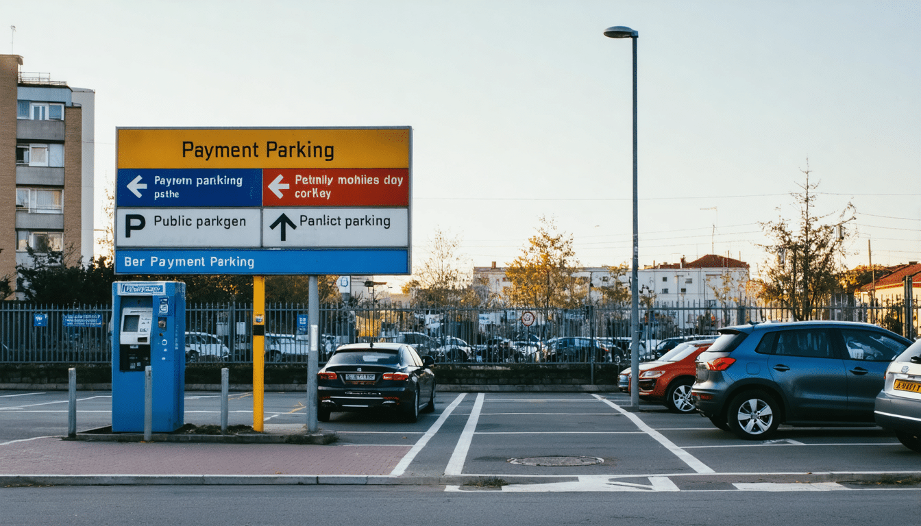 Stationnement gouv informe des modalit&eacute;s de paiement des parkings publics