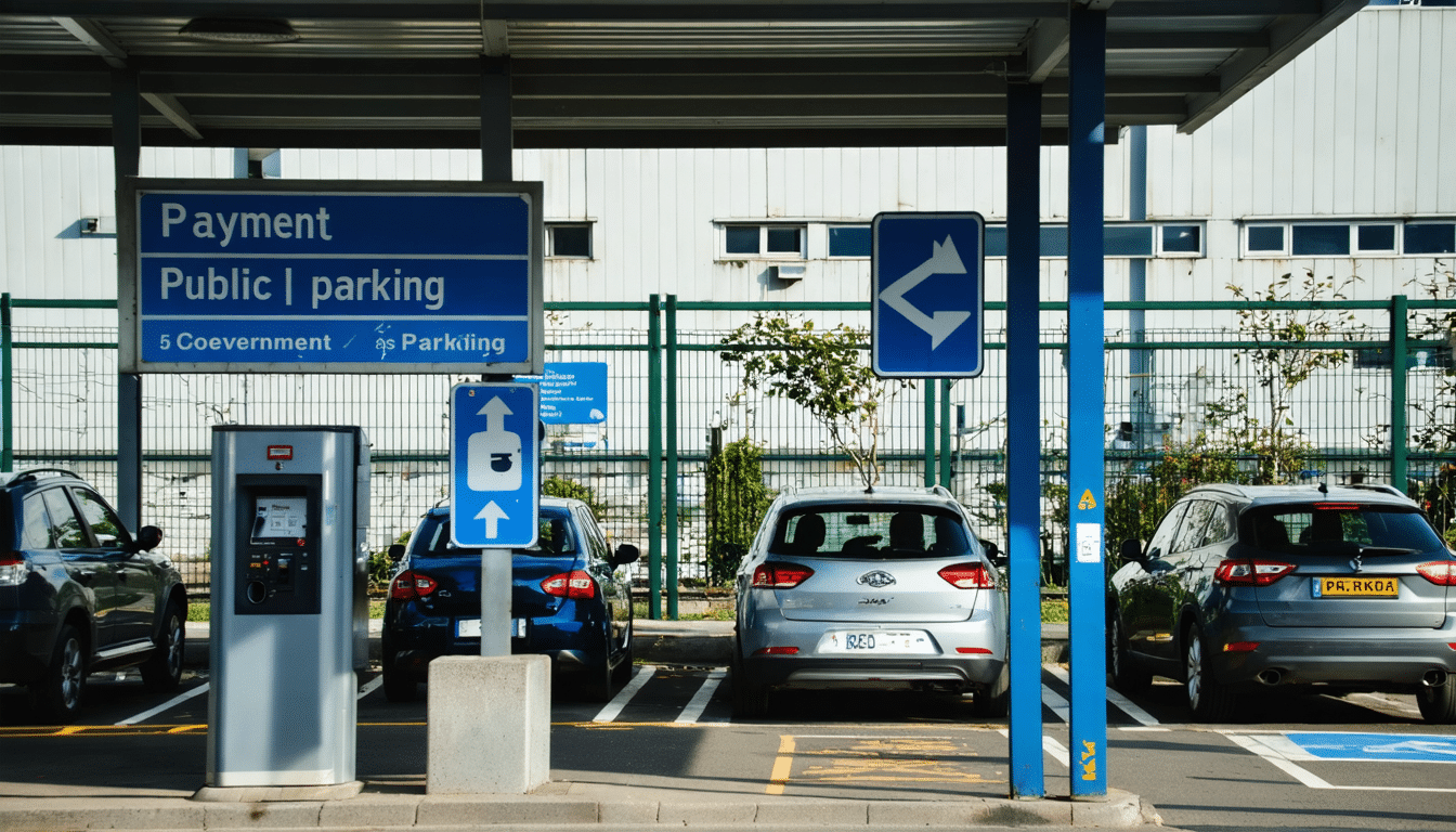 Stationnement gouv informe des modalit&eacute;s de paiement des parkings publics