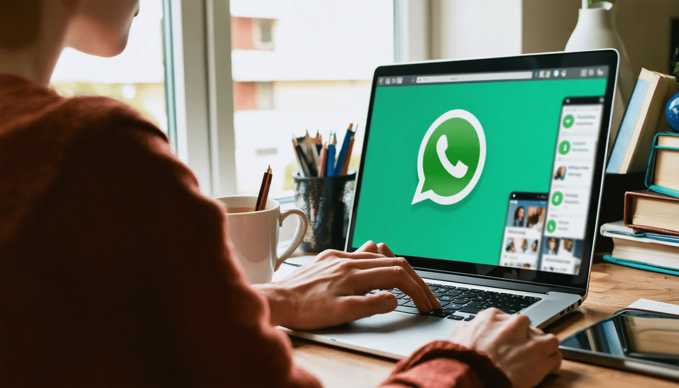 WhatsApp Web d&eacute;taille l&rsquo;usage du service de messagerie synchronis&eacute; sur PC