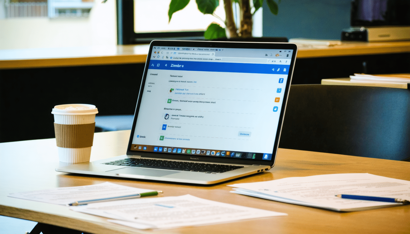 Zimbra Unicaen pr&eacute;sente la version locale de la messagerie universitaire