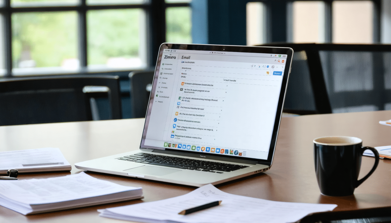 Zimbra Unicaen pr&eacute;sente la version locale de la messagerie universitaire