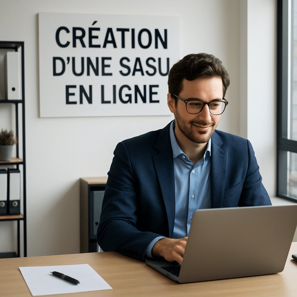 Cr&eacute;ation d’une SASU en ligne, les &eacute;tapes essentielles pour r&eacute;ussir votre entreprise