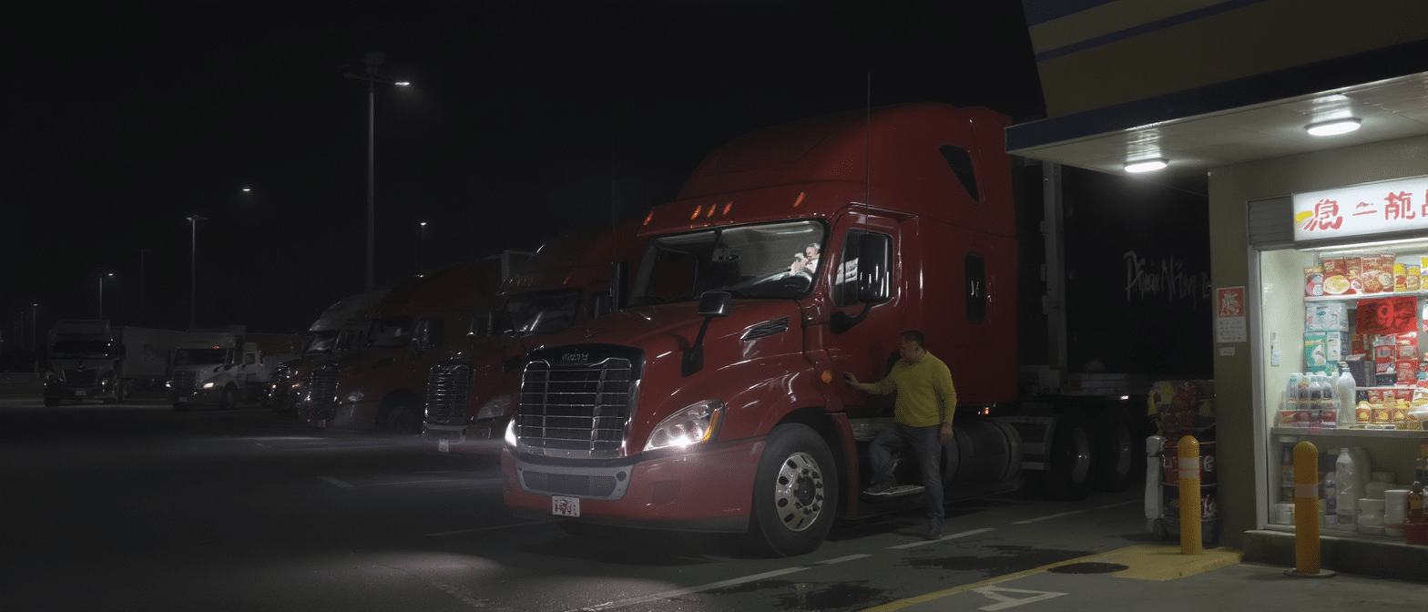 En Chine, le quotidien &eacute;puisant des 38 millions de camionneurs face aux d&eacute;fis de l’ub&eacute;risation