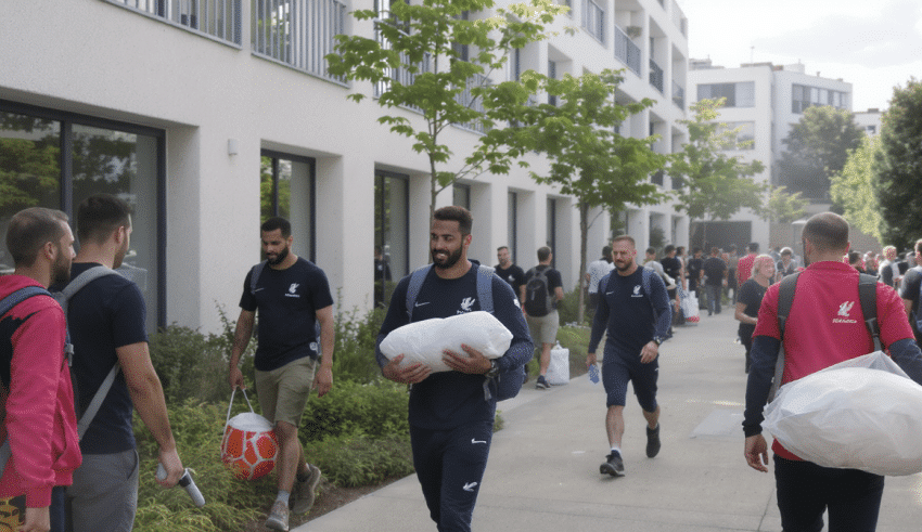 &Agrave; Seine-Saint-Denis, le village des athl&egrave;tes pour Paris 2024 commence &agrave; prendre vie avec l’arriv&eacute;e de ses premiers r&eacute;sidents.
