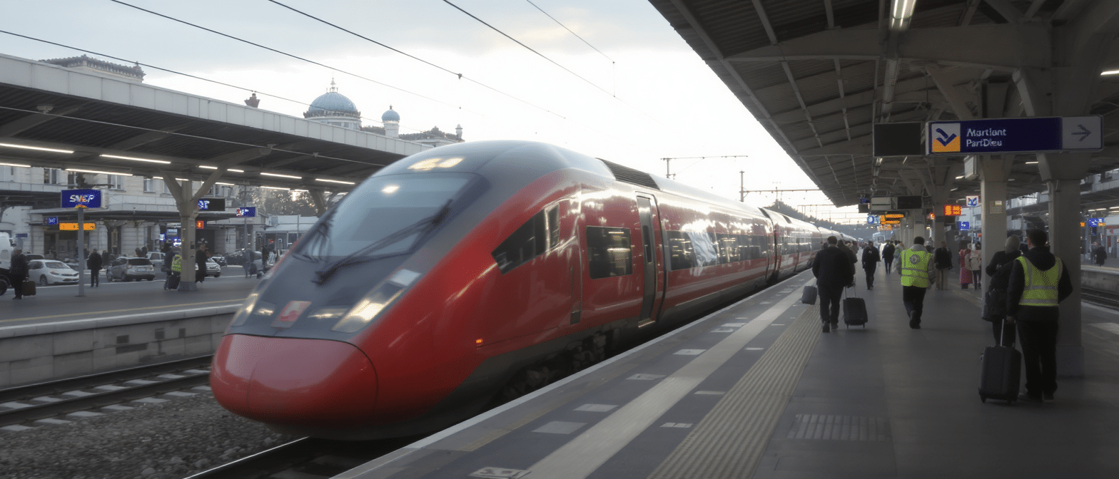 Perturbations sur la ligne Sud-Est : des TGV annul&eacute;s entre Lyon et Avignon &agrave; cause d’un acte de vandalisme
