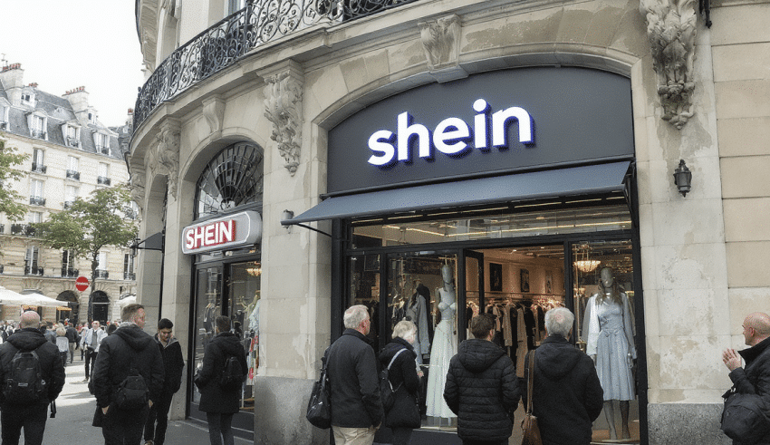 Shein, la marque chinoise de mode rapide, s’appr&ecirc;te &agrave; inaugurer son magasin au BHV de Paris ce mercredi