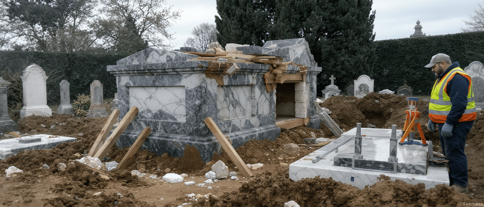 Les pratiques controvers&eacute;es : quand une entreprise de marbrerie d&eacute;monte un monument fun&eacute;raire pour obtenir son paiement