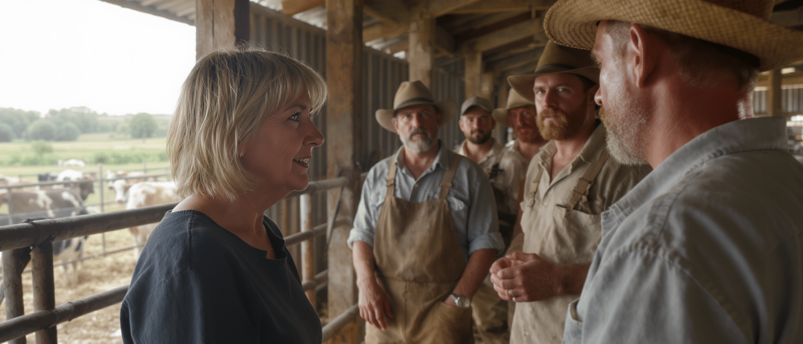 Dermatose nodulaire contagieuse : Annie Genevard souligne le d&eacute;bat ouvert autour de la strat&eacute;gie sanitaire controvers&eacute;e par les agriculteurs
