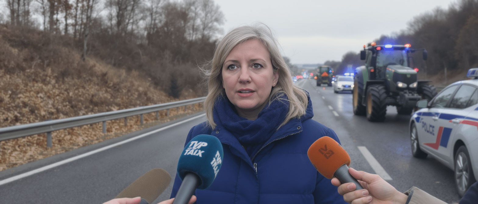 Dermatose nodulaire contagieuse : l’appel au calme d’Annie Genevard face aux blocages routiers persistants