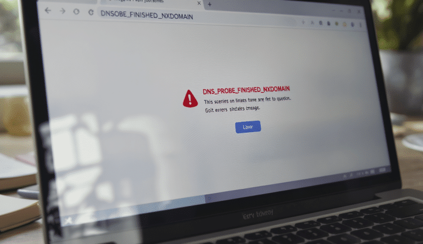 dns_probe_finished_nxdomain : comprendre et r&eacute;soudre cette erreur de connexion