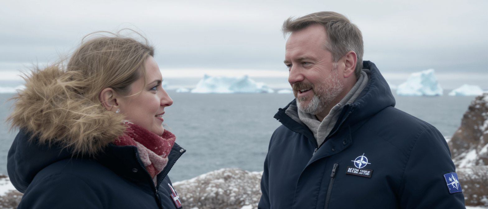 EN DIRECT : Mette Frederiksen, Premi&egrave;re ministre du Danemark, discute avec Mark Rutte, Secr&eacute;taire g&eacute;n&eacute;ral de l&rsquo;OTAN, depuis le Groenland