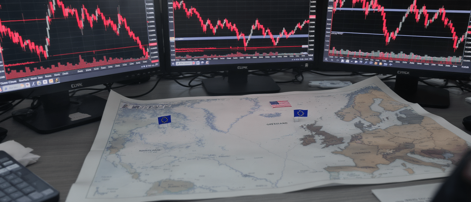 Les tensions croissantes entre l&rsquo;UE et les &Eacute;tats-Unis au sujet du Groenland suscitent l’inqui&eacute;tude des march&eacute;s financiers