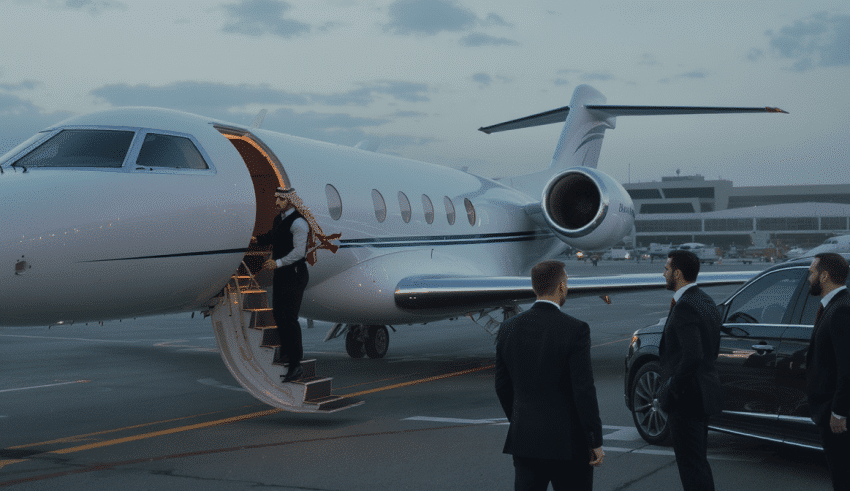 L&rsquo;aviation d&rsquo;affaires facture des tarifs exorbitants pour &eacute;vacuer les riches clients du Moyen-Orient en pleine crise