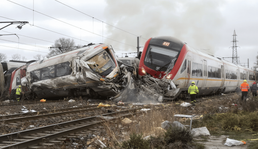 Collision de trains au Danemark : au moins 17 personnes bless&eacute;es dans un accident spectaculaire