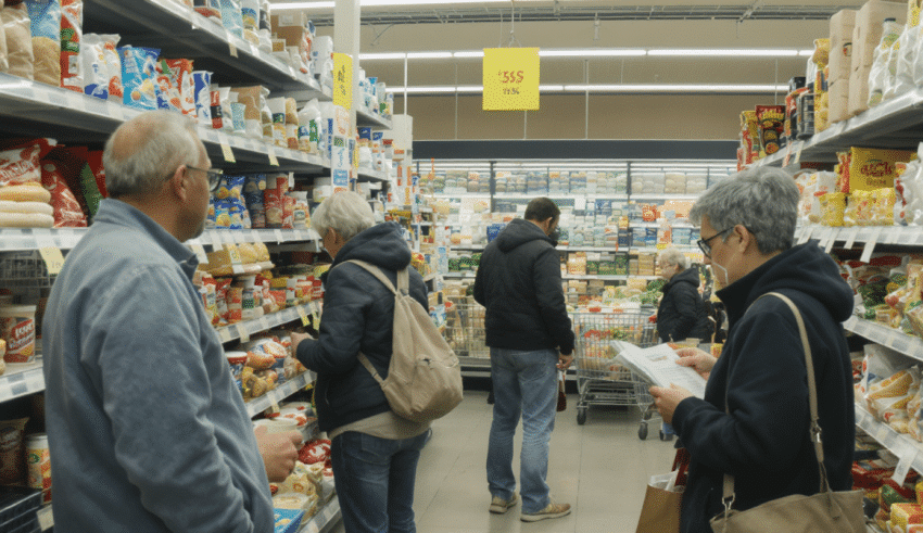L’inflation grimpe de 2,2 % en un an en France, r&eacute;v&egrave;le l’Insee