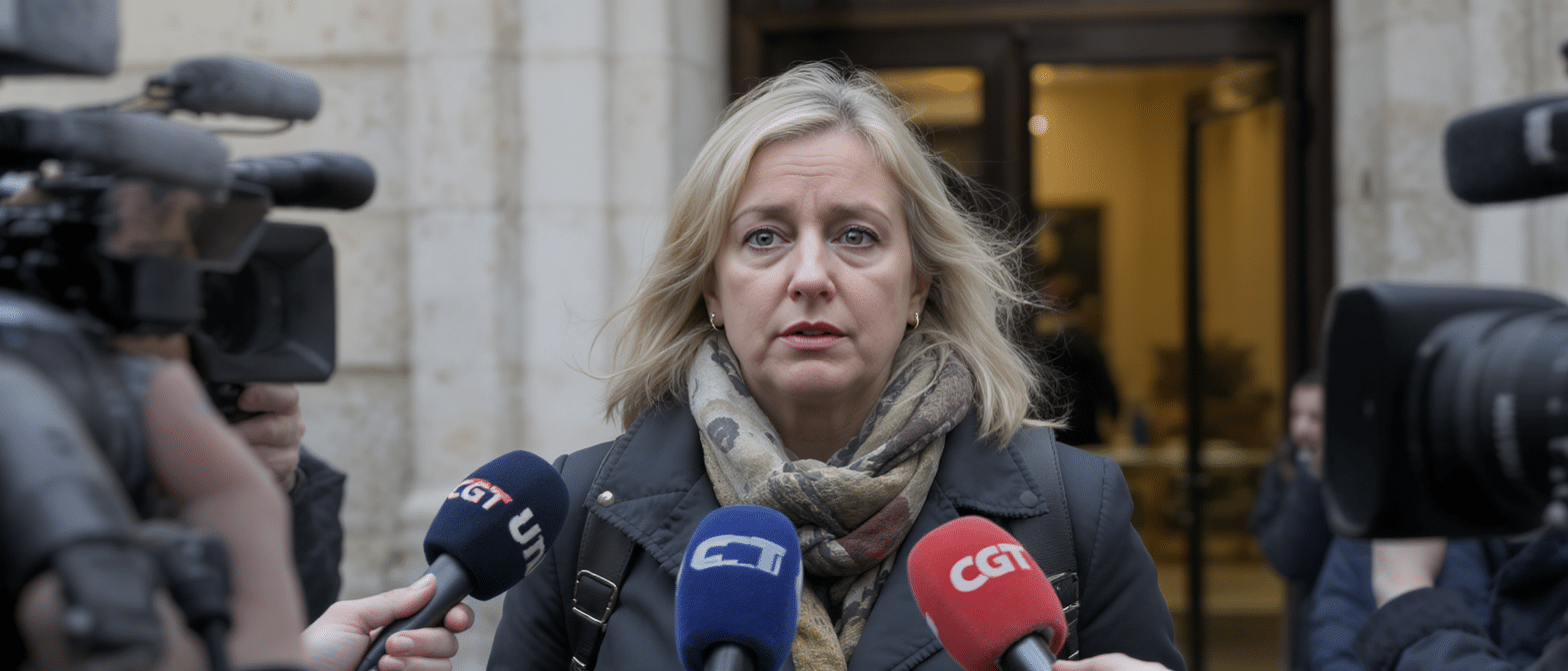 Sophie Binet, secr&eacute;taire g&eacute;n&eacute;rale de la CGT, vis&eacute;e par une mise en examen pour diffamation suite &agrave; une plainte de la direction de Tefal