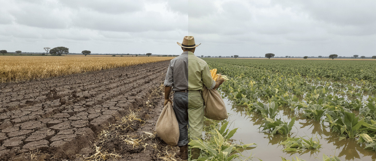 El Ni&ntilde;o menace l&rsquo;ins&eacute;curit&eacute; alimentaire : une double peine climatique aux impacts de plus en plus dramatiques