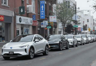 L&rsquo;invasion des voitures &eacute;lectriques chinoises secoue l&rsquo;industrie automobile canadienne