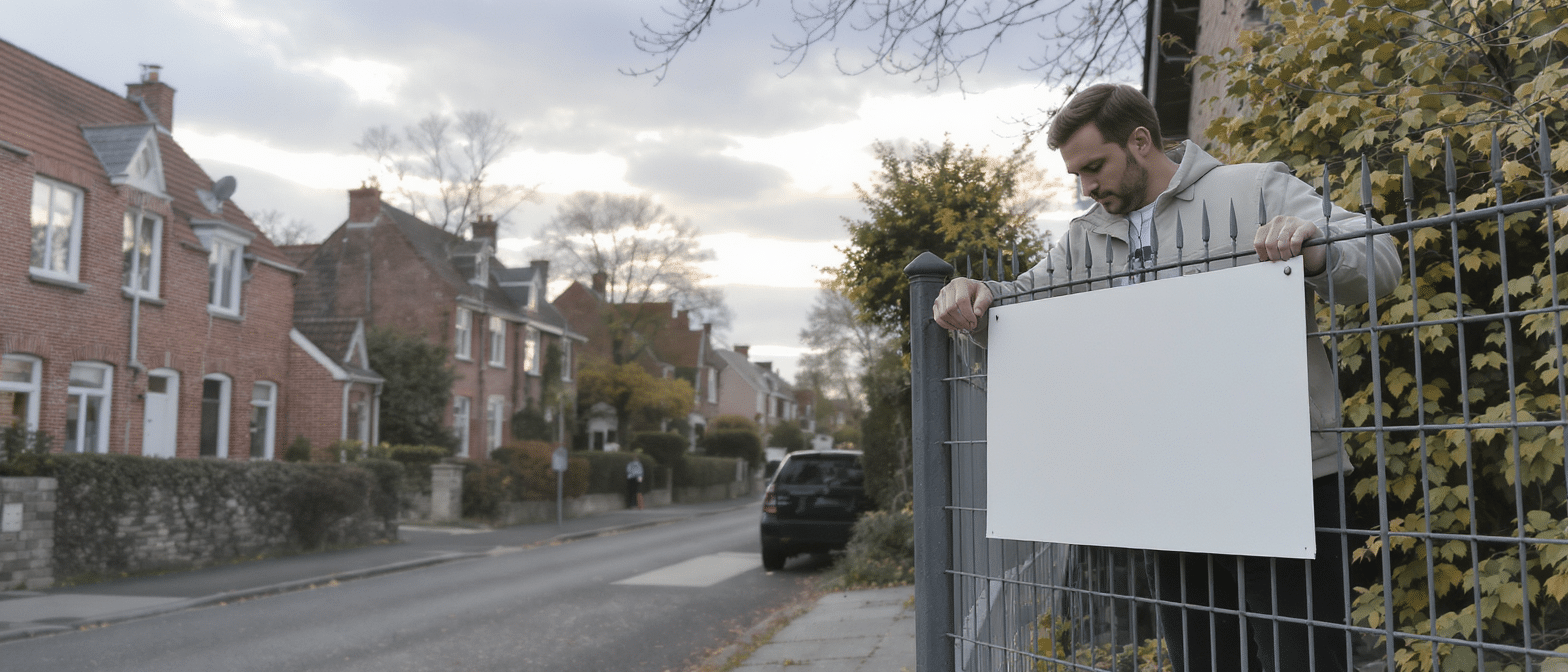 Panneau immobilier : comprendre son r&ocirc;le dans la vente de biens